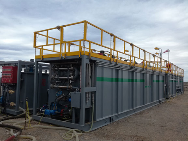 Complete equipment for oilfield sewage treatment